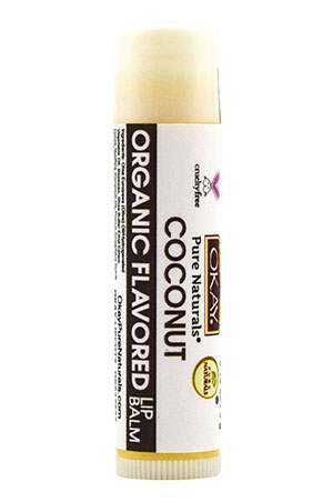 Okay Nourishing Lip Balm Tube-Coconut(0.18ozx12pc)-dz#77