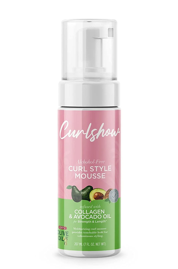 Organic Root Olive Oil Curlshow Curl Style Mousse (7 oz) #205