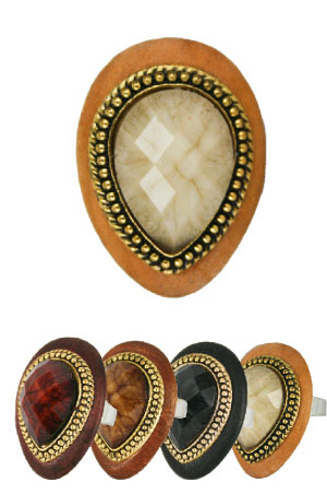 Oversized Ring #15 (12 pcs/pk) - pk