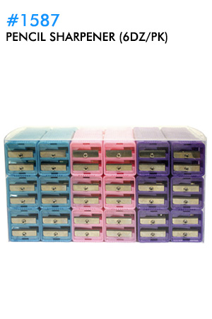 [MG91587] Pencil Sharpener (6dz/pk) #1587-pk