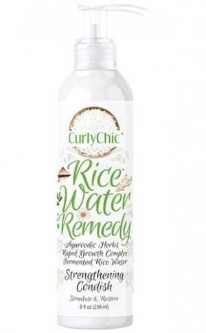 CurlyChic Rice Water Remedy Strength Condish(8oz) #10