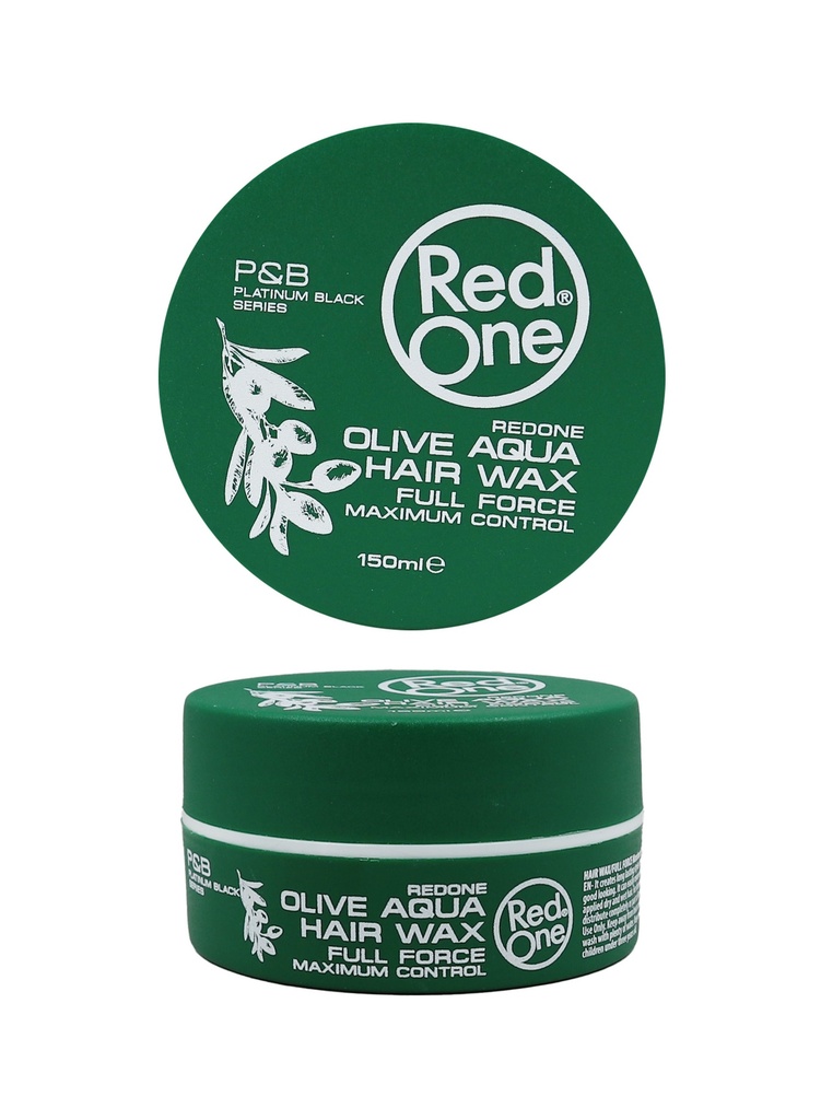 [RED02327] Red One Olive Aqua Hair Wax (95 oz/150ml) #45