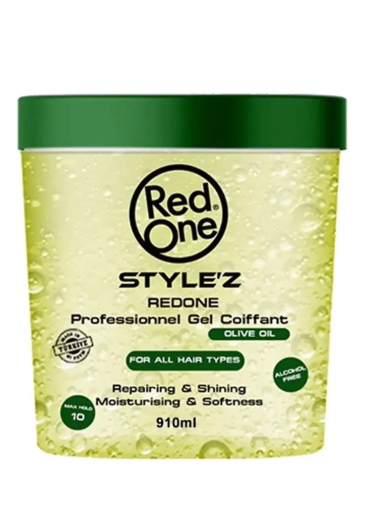 Red One Style'z Hair Gel -Olive Oil (910 ml) #48
