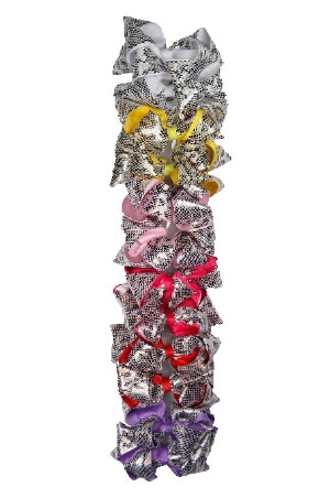 Ribbon Hair Accessories w/Clip #7627-dz