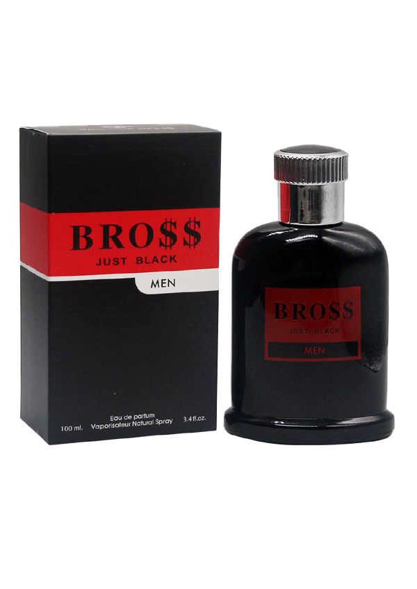 [STP01036B] SECRET PLUS BRO$$ JUST BLACK MEN (3.4 oz) #107