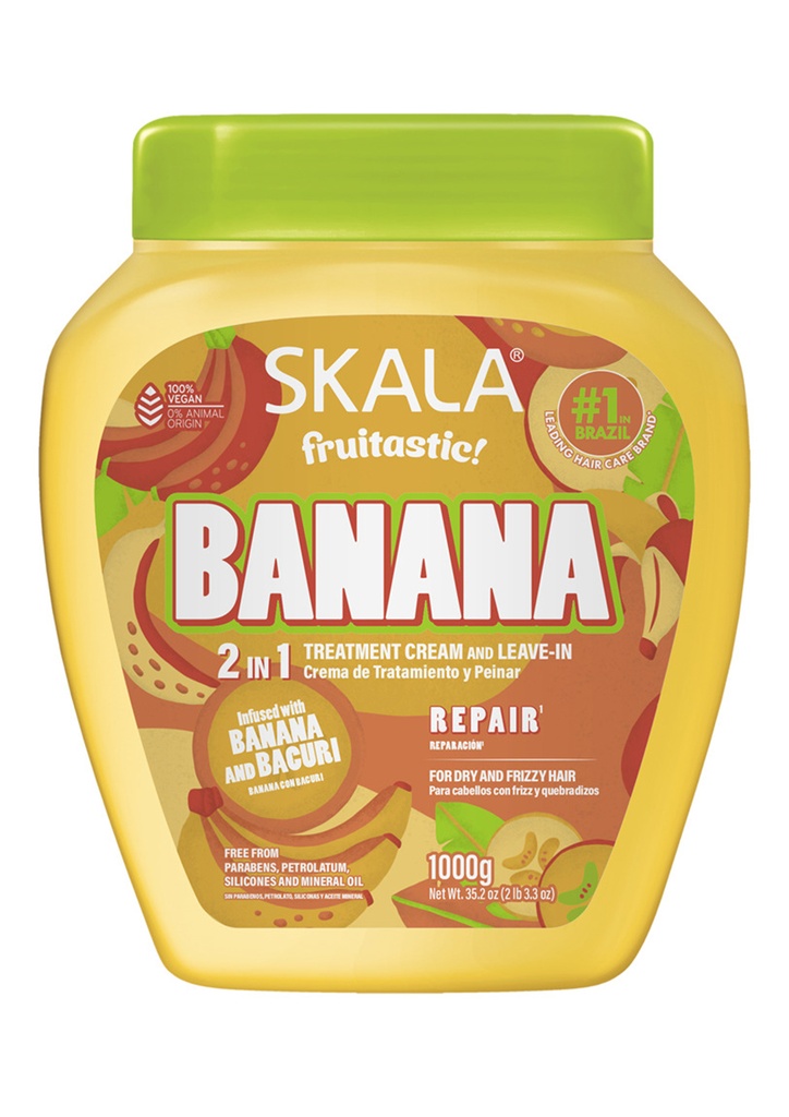 [SKA01951] SKALA Banana 2 in 1 Theatment Cream/Leave-In (35.2 oz) #33