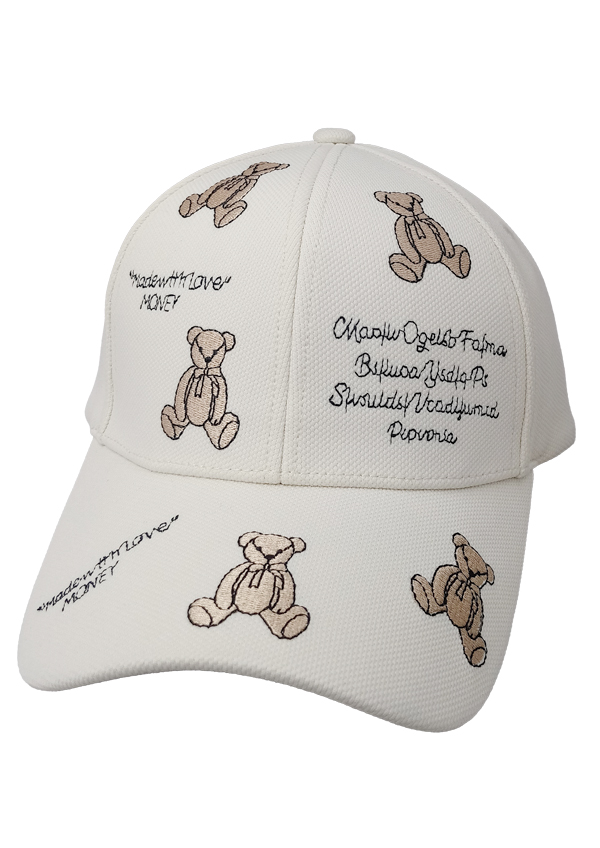 SMA BEAR CAP 206 (Ivory) - pc