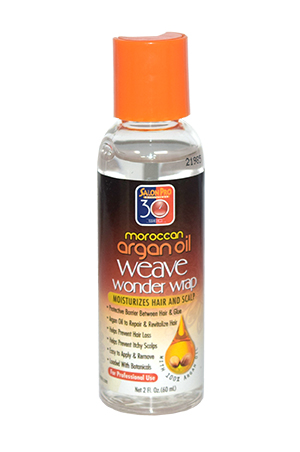 Salon Pro 30 Sec Weave Wonder Wrap M.Argan Oil-Clear(2oz)#37