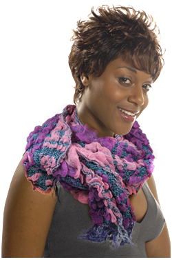 [MG27670] Scarf #2767 Mix tone (Blue/Pink tone) - pc