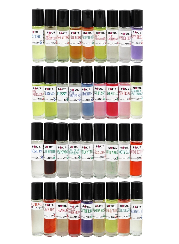 [SOU#12] Soul 100% Pure Natural Body Oil -pc (#12 Lick Me All Over)