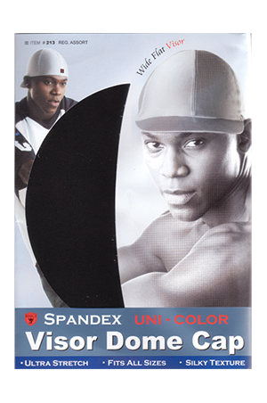 [MC00213] Spandex Visor Dome Cap #213 -Dz