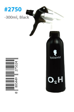 [MG27502] Spray Bottle [300ml, Black] #2750 -pc