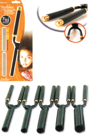 Stella Stove Curling Iron 7/8" #L [Round Type]