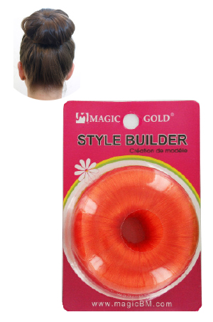 [MG94886] Style Builder #4886 Orange -pc (Donut Bun Style)