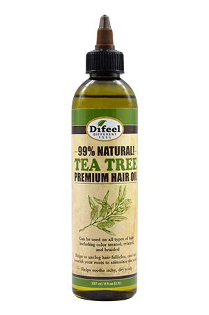 Difeel 99% Natural Tea Tree Premium Hair Oil(8oz)#147
