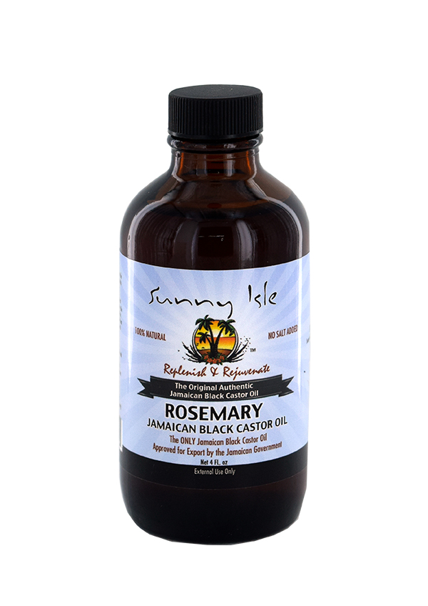 [SUY00508] Sunny Isle Jamaican Black Castor Oil -Rosemary (4 oz) #10