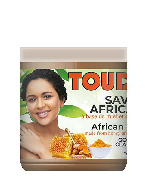 [TDY54849] TOUDY African Soap with Honey & Curcuma (670 g) #1