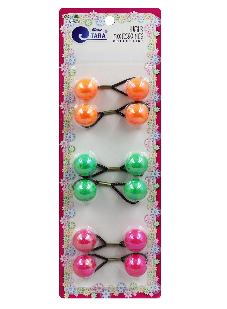 [TAR75695] Tara Bubble Round #75695 Mix (18mm) [8/pk] -pc