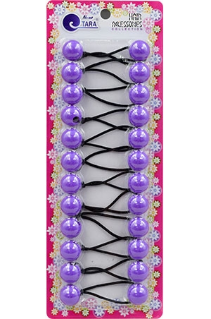[TAR09296] Tara Bubble Round #9296 Purple (15mm) [12/pk] -pc