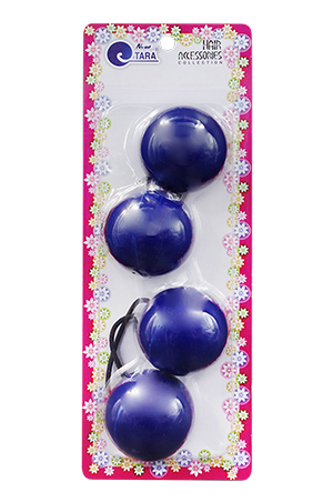 [TAR09363] Tara Bubble Round #9363 Navy (45mm) -pc