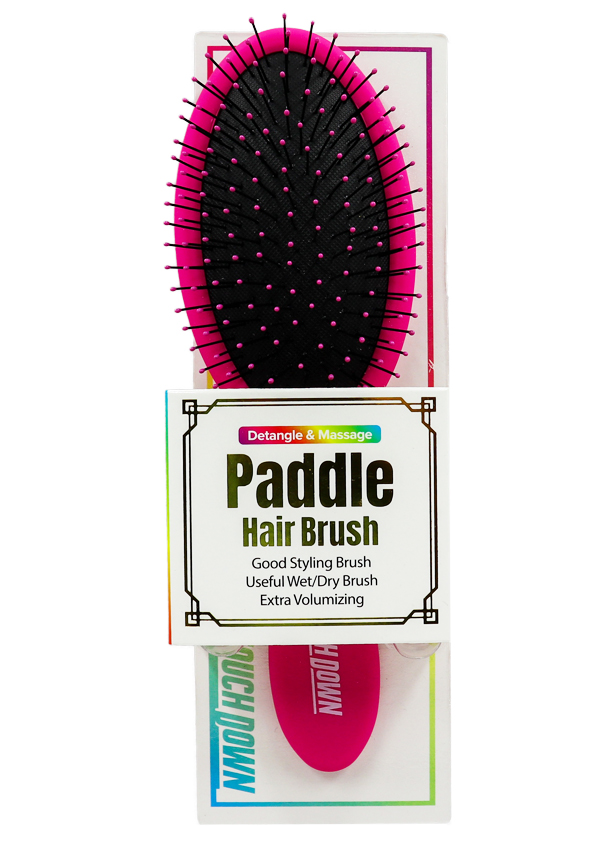 [TOD12045B] Touch Down Paddle Hair Brush PINK #TDB002-PNK