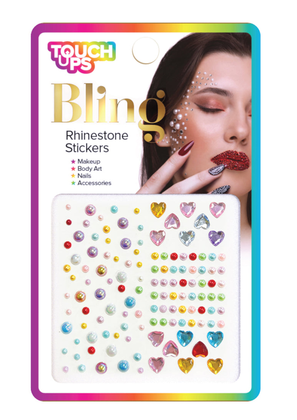 [TOU07320] TouchUps Rhinestone Stickers Rainbow Mix2 #BLG010 -dz