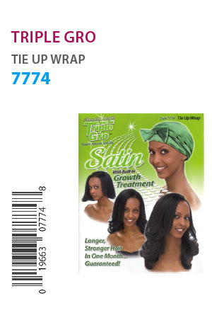 [TRG07774] Triple Gro Tie Up Wrap #7774 - dz