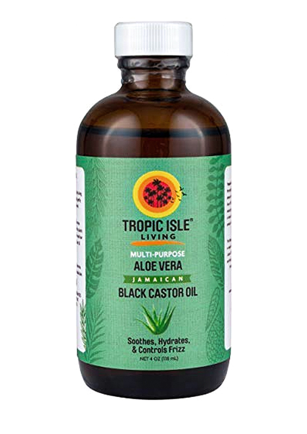 [TRP00807] Tropic Isle Jamaican Black Castor Oil -Aloe Vera (4 oz) #24