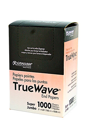 True Wave 1000 Super Jumbo End Papers (3"x4.25") #56175