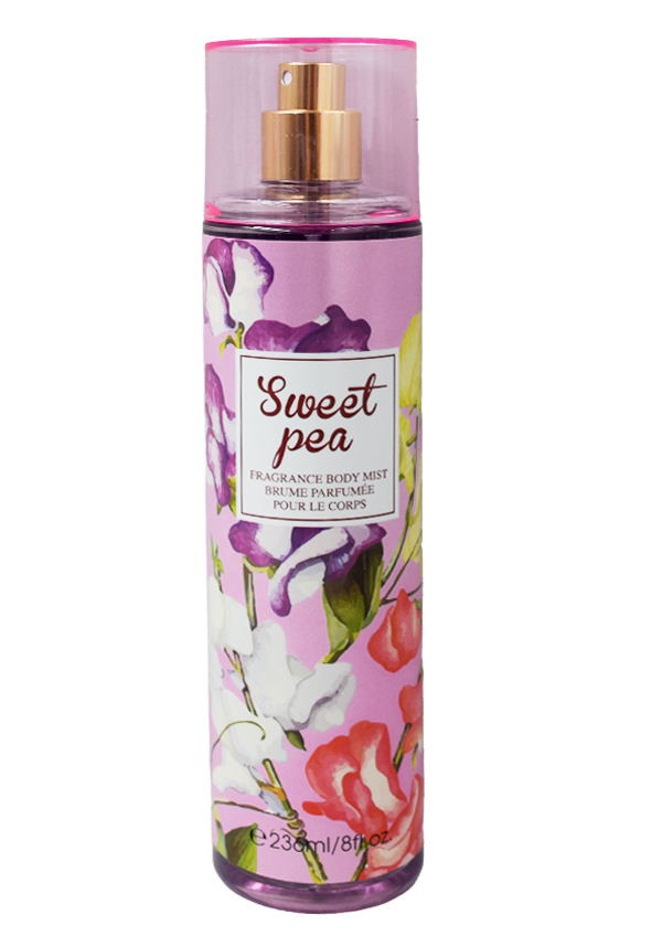 United Scents Fragrance Body Mist - Sweet Pea (8 oz) #46
