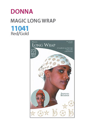 Donna Magic Long Wrap #11038 (Ast) -pc