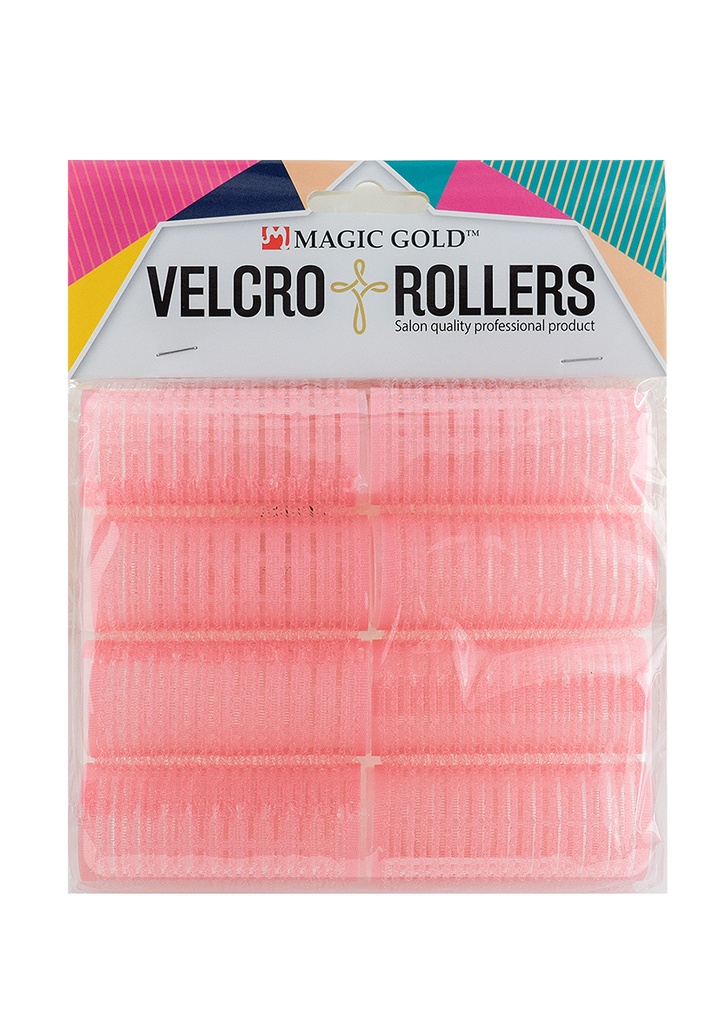 Velcro Rollers #MGC-VTR-07 (Pink/24mm/8pc) -pk