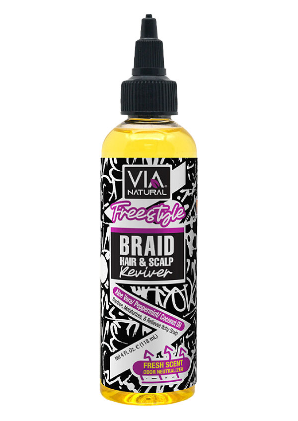 [VIA81904] Via Natural Freestyle Braid Hair & Scalp Reviver (4 oz) #95