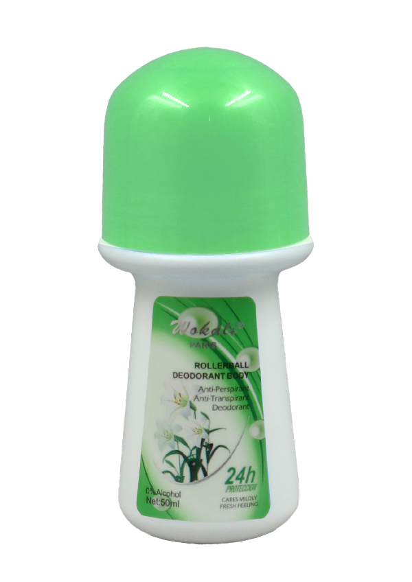 WOKALI Rollerball Deodorant Body (50 ml) #WKL378 -pc