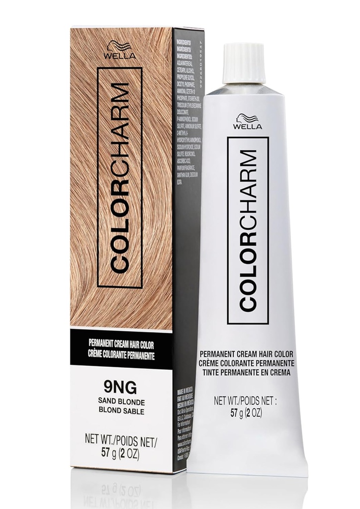 [WEL02907] Wella Color Charm Crème Hair Color #9NG (Sand Blonde) -pc