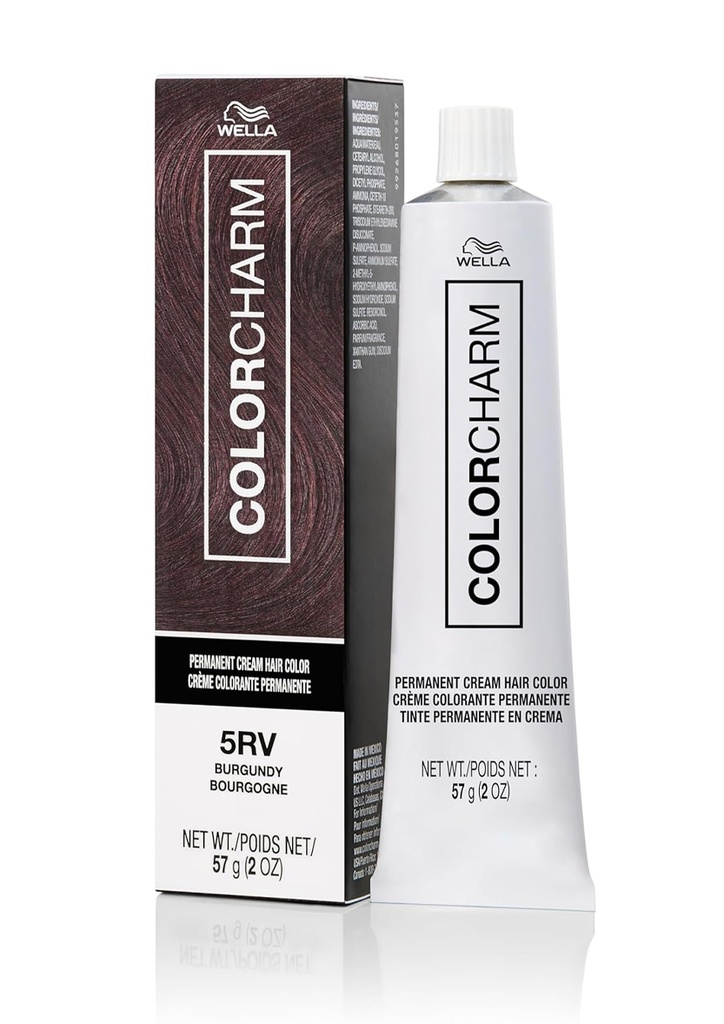 [WEL02925] Wella Color Charm Crème Hair Color#507/5RV (Burgundy) -pc