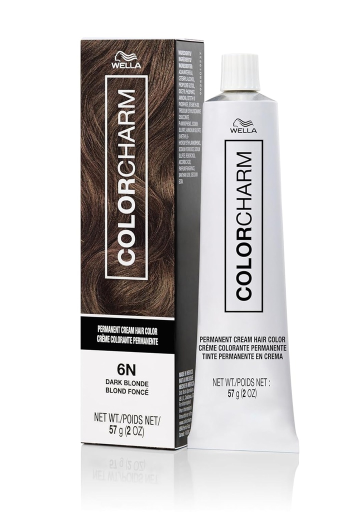 [WEL02912] Wella Color Charm Crème Hair Color#6N (Dark Blonde) -pc