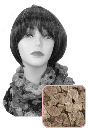 [MG49756] Winter Scarf #3497 Brown - pc
