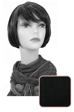 Winter Scarf #3502 Black - pc
