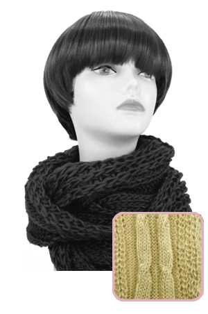 [MG35033] Winter Scarf #3503 Beige - pc