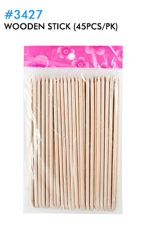 Wooden Stick (45pcs/pk) #3427 -dz(12 packs)