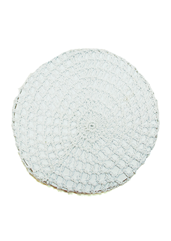 Magic Gold Thick Hair Net Cap (Medium) -pc (White)