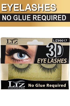 EYELASHES 3D #LIZ99017 (No Glue Required)