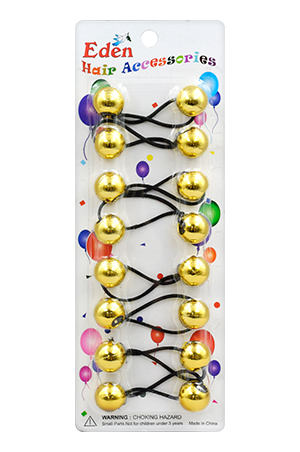 Eden 20mm Hair Ball-Gold #LB20 MGOL-pk