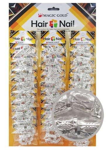 [MG74919] #CX74919 Magic Hair & Nail Ring Bead (S) [36/pk] - pk