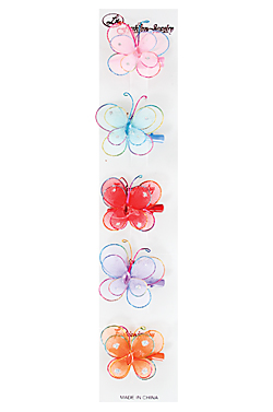 [MG24273] Kid's Hair Clip #2427 (5pcs/pk)  -Strip