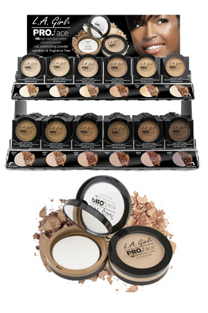 [GCD198B.1] L.A. Girl HD Pro Face Powder 144pc DS(12kinds,12ea)#GCD198B.1