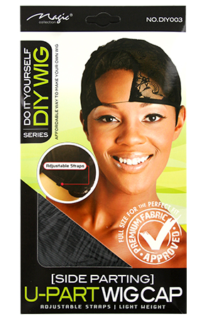 [MC13043] Magic  Side Parting U-Part Wig Cap #DIY003 -dz