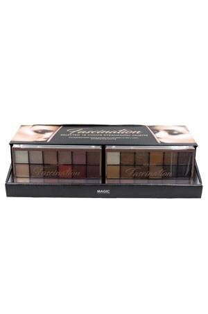 [MC24159] Magic 18 Color  Eye Shadow Palette (12pc/ds)  #EYE1030 - ds