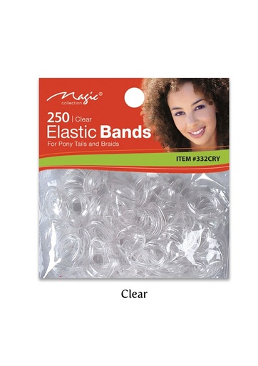 Magic Elastic Rubber Bands [250/pk] Clear #332CRY -dz